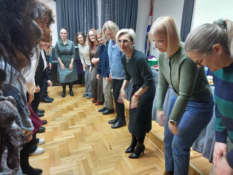 The first HUPE Osijek branch meeting in school year 2025-2026