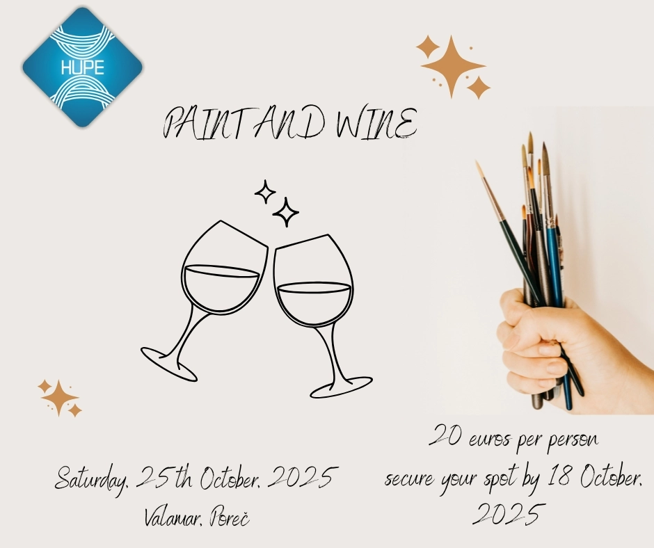 Creative Saturday night evening event – Paint & Wine